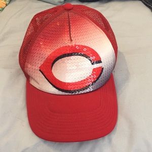 Women's cincinatti reds snap back hat